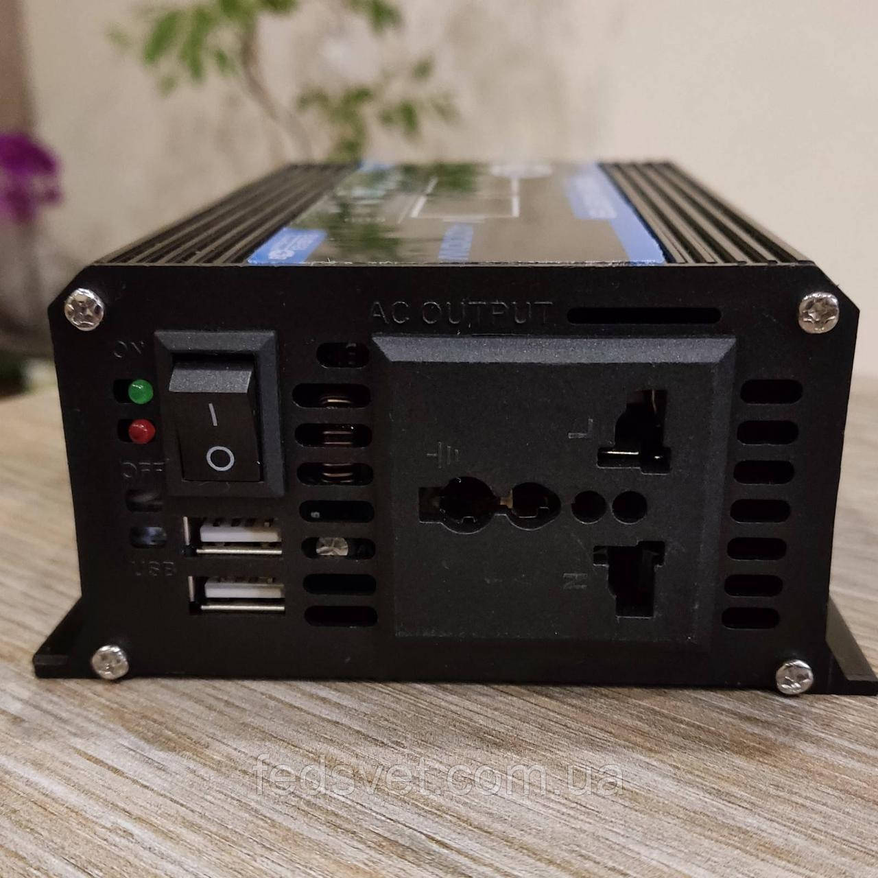 Інвертор 12V - 220V 2000/4000 Вт (перетворювач напруги), фото 1