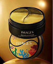 Гідрогелеві патчі під очі Морські водорості Golden Seaweed Moisturizing Eye Mask IMAGES, 60 шт