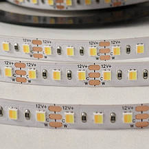 Світлодіодна стрічка OEM ST-12-2835-120-DCCT-20 3CCT, негерметична, 1м, РЕГУЛЮВАННЯ КОЛЬОРОВОЇ ТЕМПЕРАТУРИ від 2800-7500K, фото 3