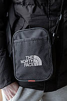 Сумка The North Face черный мессендер через плечо Зе норт фейс барсетка