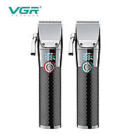 Машинка для стрижки з підставкою VGR Professional Black (V-682-BL), фото 7