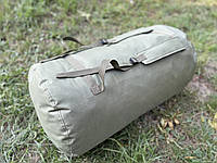 Армейский баул рюкзак сумка 120 литров для передислокации для армии для ВСУ непромокаемая ОЛИВА "UA/W"