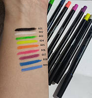 PARISA Гелевый Карандаш для глаз матовый Neon Waterproof Eyeliner 601 Черный