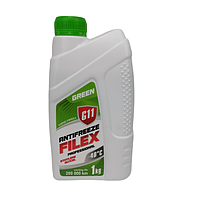 Антифриз  ANTIFREEZEE FILEX G11 GREEN  1Kg (15шт*1ящ)