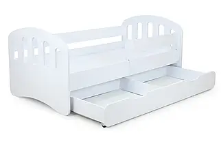 Дитяче ліжко Хеппі 160x80 Білий, фото 2
