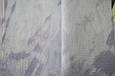 Тканина ручного фарбування розмір 33х47см основа Lugana колір "Лавандовий мармур", фото 2