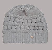 Зимняя вязаная шапка "Эмилия" aiw 638