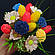 Букет квітів із мила ручної роботи  в кашпо, фото 5