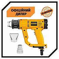 Профессиональный строительный фен DeWALT D26414 2000Вт, ЖК-дисплей Топ 3776563