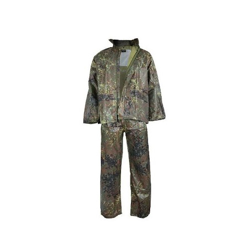 Дощовик вітро-вологозахисний костюм MIL-TEC колір Flecktarn 10625021