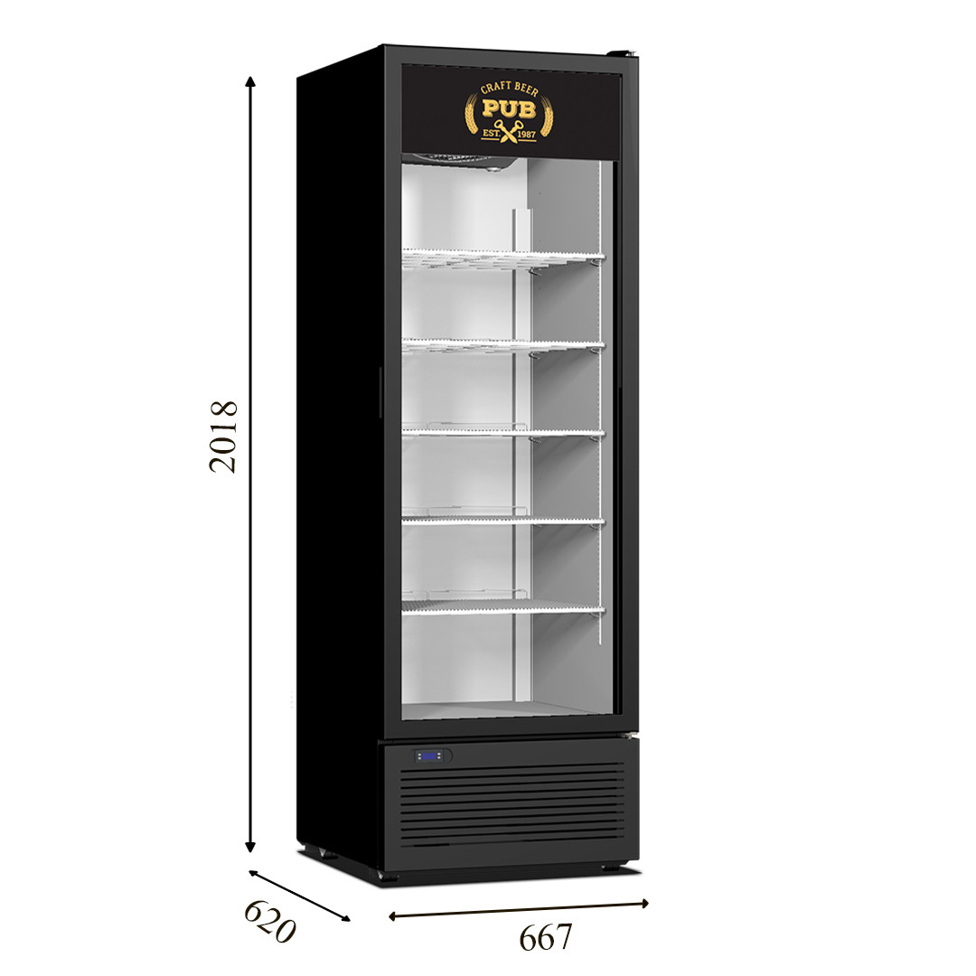 CR 500 SZ Холодильна шафа з одними дверима для зберігання пива CRYSTAL S.A. Греція, фото 1