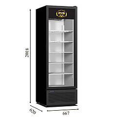 CR 500 SZ Холодильна шафа з одними дверима для зберігання пива CRYSTAL S.A. Греція
