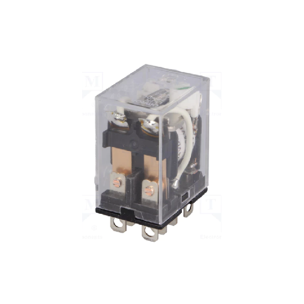 Электромагнитное реле 12V прозрачное с индикацией LED, цена 153.40 грн ...