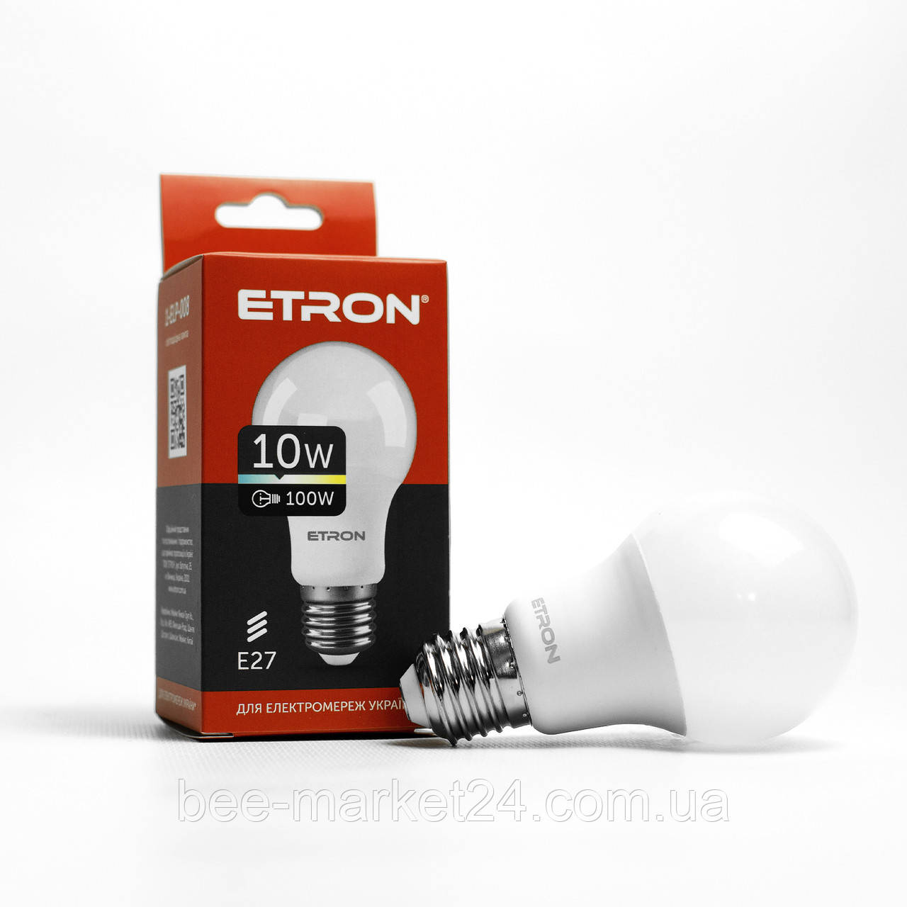 Світлодіодна лампа 10Вт Е27 ETRON Light А60 4200 K 220 В 1-ELP-008