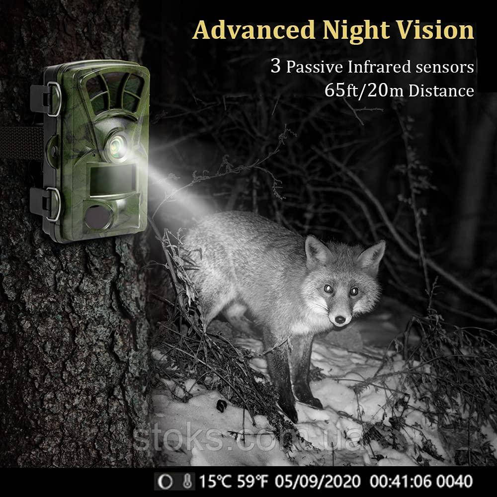 Купить Ctronics WiFi Trail Camera 4K 20MP камера фотоловушка с WiFi ...