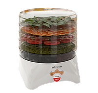 Сушарка дегидратор для овочів і фруктів електросушарка сушильні апарати для овочів, фруктів, грибів (610.0)