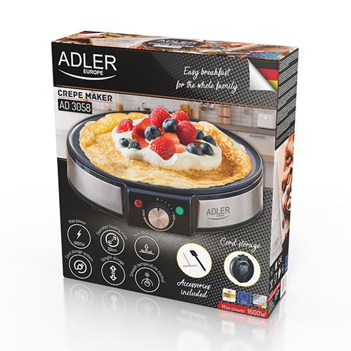 Апарат для млинців млинця Adler AD 3058 1600 Вт