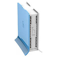 Wi-Fi роутер (маршрутизатор) N300 MikroTik hAP Lite 4*RJ-45 внутр. антени новий #