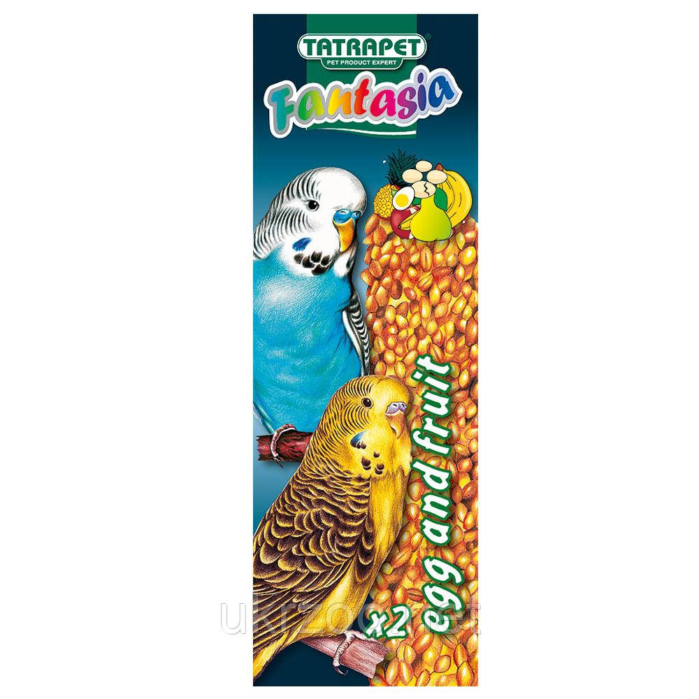 Ласощі для хвилястих папуг TatraPet Fantasia з яйцями та фруктами — смачне та поживне доповнення до ра, фото 1
