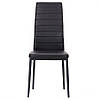 Стілець Сицилія чорний графіт скаден чорний, фото 3