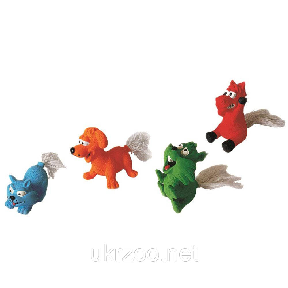 Іграшка для собак York латексні тваринки,8 см (різні фігурки) (24 шт/уп), фото 1