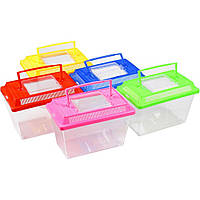 Переноска-бокс для гризунів Jumbo, 30×20×21 см (різні кольори)