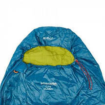 Спальний мішок-кокон Pinguin Lite Mummy CCS (14/10/0°C), 185 см, Right Zip (Petrol), фото 5