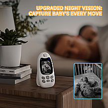 Відеоняня BOIFUN Baby Monitor VB610, Amazon, Німеччина, фото 2