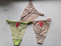 Труси-стринги Полуничка жіночі 40-46