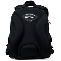 Рюкзак шкільний каркасній чорний з ортопедичною спинкою для хлопчика супермен Kite, фото 2
