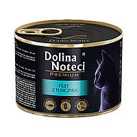 Корм конс.Dolina Noteci Premium для котів з філе тунця,185 гр (12 шт/уп)