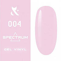 Гель-лак для ногтей F.O.X gel-polish gold Spectrum 004 молочно-розовый, 7 мл