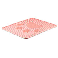 Килимок під туалет для котів, AGILITY рожевий, 51,5*42,5  см (20шт в ящ.)