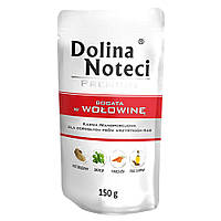 Влажный корм для собак с говядиной в паучах Dolina Noteci Premium  150 г