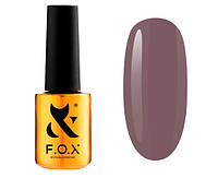 Гель-лак для ногтей F.O.X gel-polish gold Spectrum 049 сливово-шоколадный, 14 мл