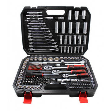 Набір інструментів 216пр.1/4''3/8''1/2'' (6гр.) (4-32мм) FK-38841