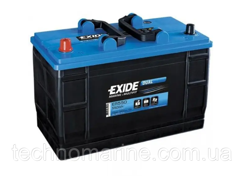 Акумулятор Exide Dual ER 550 115Ач