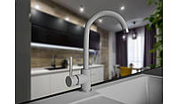 Кухонний змішувач для гранітної мийки CONTINENT FAVORIT i4 Сірий