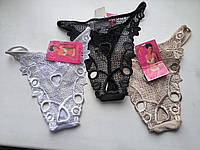 Труси-стринги Серце жіночі 40-46 Diamond Man