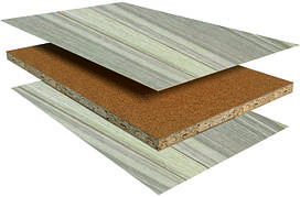 ДСП шпоноване Ясен кольоровий