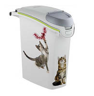Контейнер Curver Pet Life хранения сухого корма для кошки 23 L (10 кг) 03882-L30