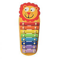 Дитяча Іграшка Ксилофон Ww-189 Дерев'яний (лев) Shopy