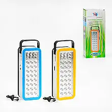 Ліхтар світлодіодний на батарейках/акумуляторний 2,5 AH, 2 різ. роботи, кабель заряджання 220 V, кріплення, C