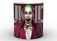 Кружка GeekLand белая Джокер Joker Crazy JK.02.016