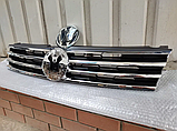 Решітка радіатора (гриль) Volkswagen Toureg 2015+, фото 2