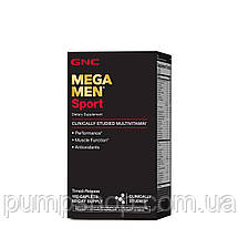 Вітаміни для чоловіків GNC Mega Men Sport Multivitamin 180 капс. ( на 90 днів ), фото 4