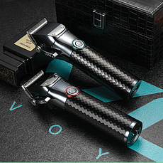 Професійна машинка для стрижки з підставкою VGR Professional Black (V-682-BL), фото 3