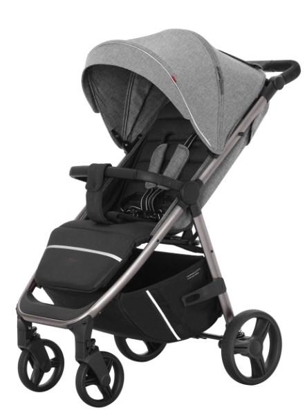 Коляска прогулянкова Bravo Plus, «Carrello» (Carrello-8512/1), колір Metal Grey (сірий)