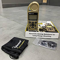 Метеостанція Kestrel 5700 Elite Applied Ballistics c Bluetooth, балістичний калькулятор G1/G7, колір Tan (0857AL), фото 3