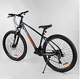 Спортивный велосипед Corso AirStream PowerFul на 27,5 дюймов, синий 31606, фото 3